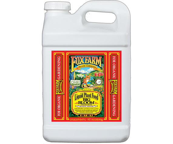 FoxFarm Big Bloom Liquid Concentrate, 2.5 gal