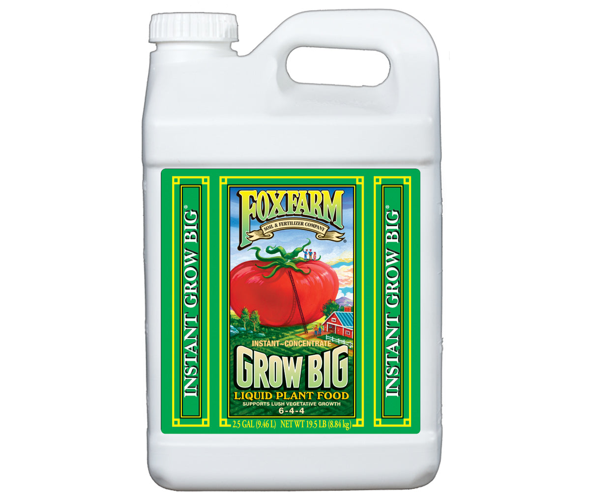 FoxFarm Grow Big&reg; Liquid Concentrate, 2.5 gal