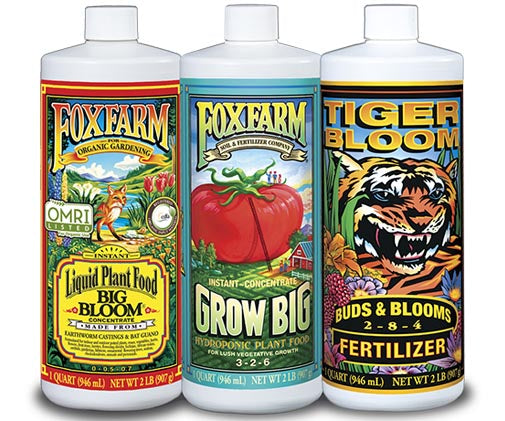 FoxFarm Hydro Formula Nutrients Trio
