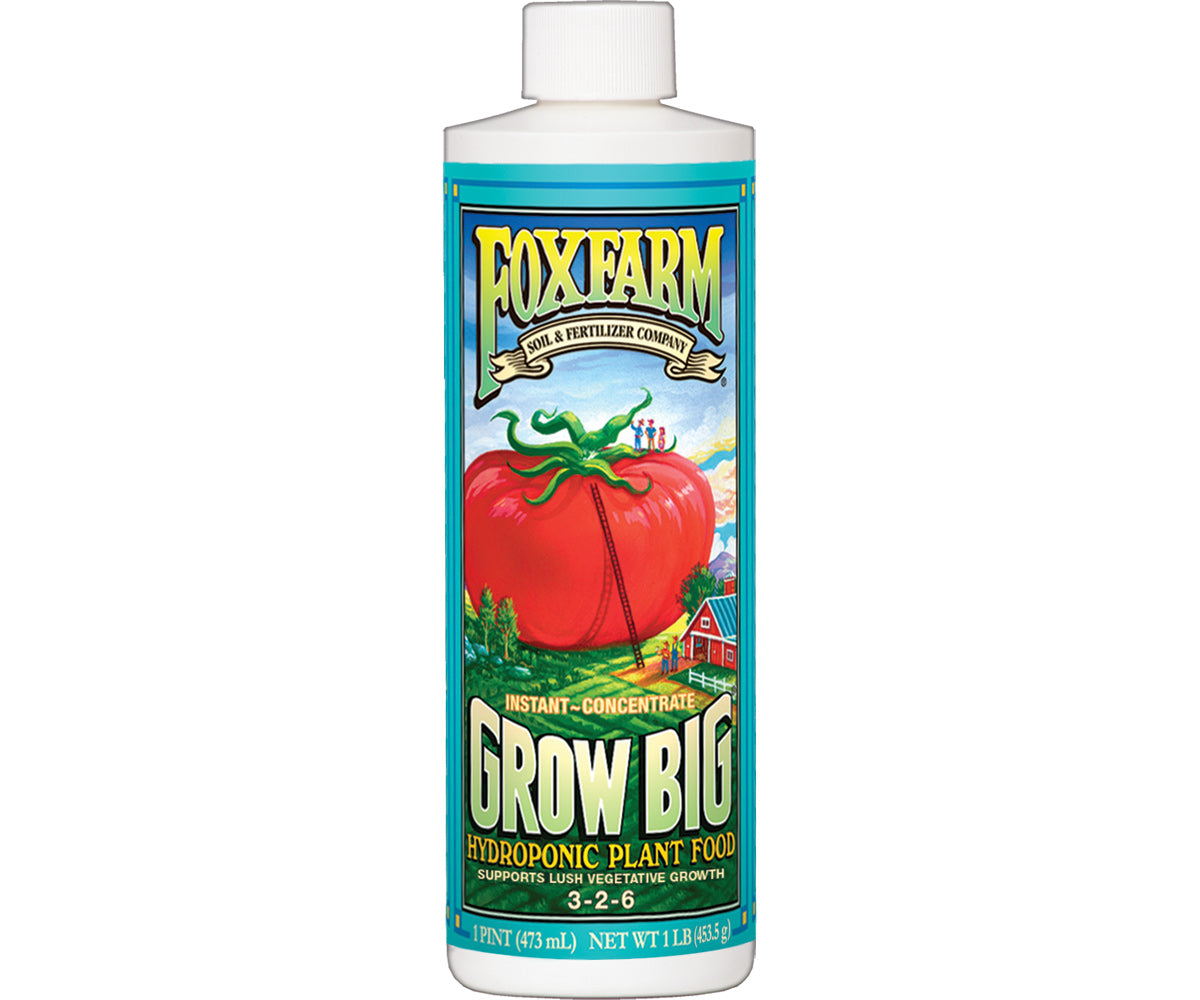 FoxFarm Grow Big&reg; Hydro Liquid Concentate, 1 pt