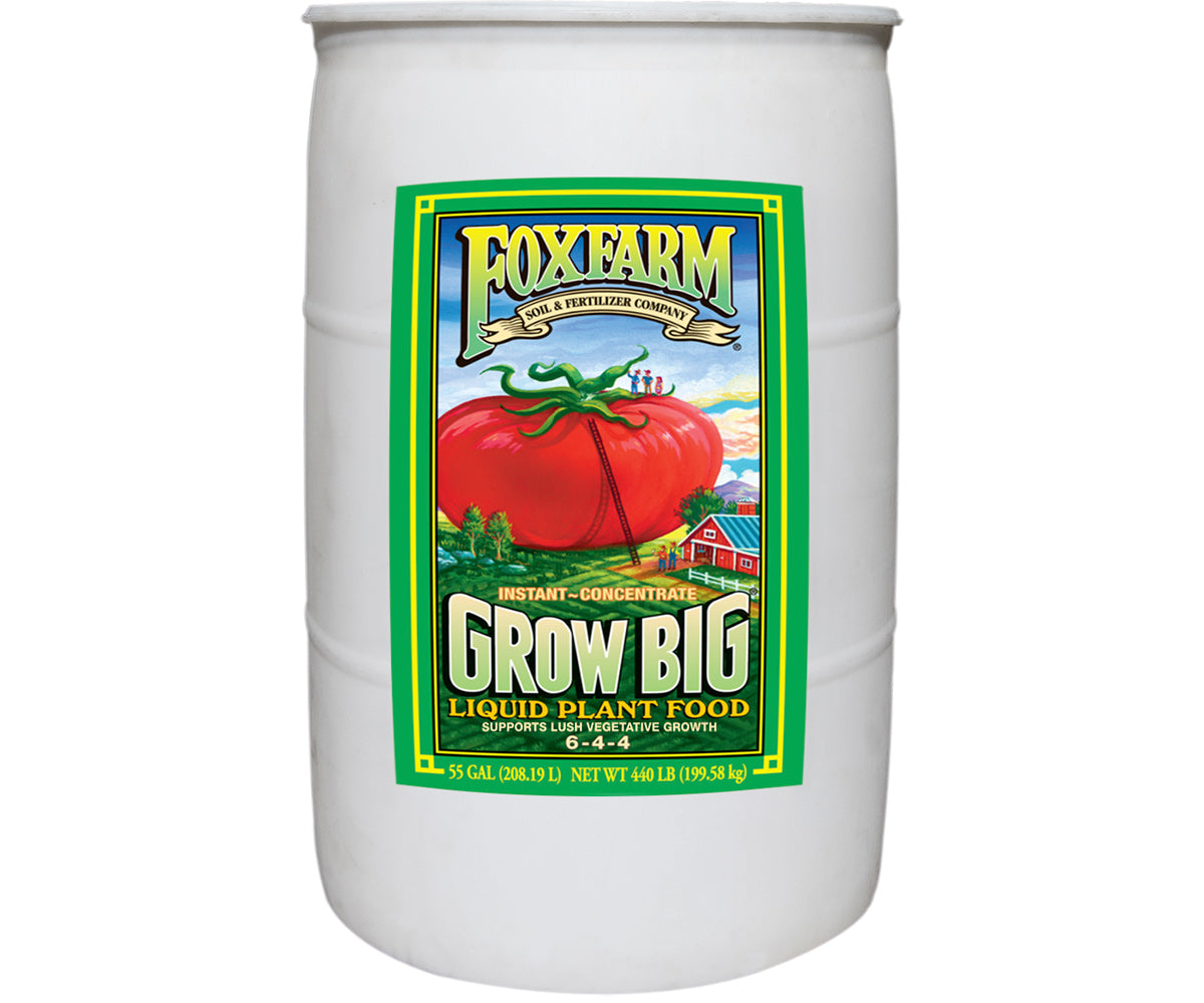 FoxFarm Grow Big&reg; Liquid Concentrate, 55 gal