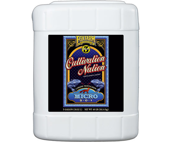 FoxFarm Cultivation Nation&trade; Micro, 5 gal