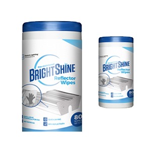 DLI BrightShine Reflector Wipes