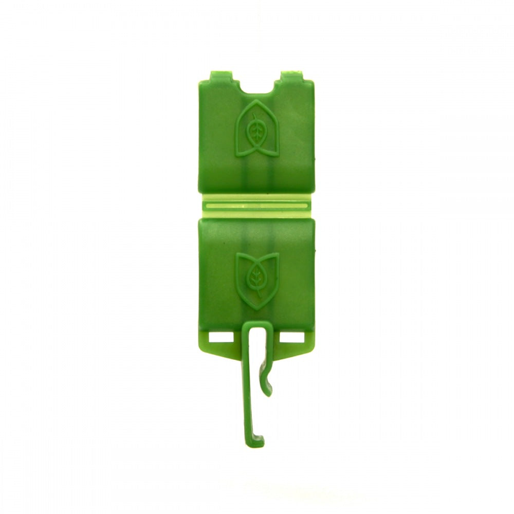 FloraFlex FloraClip 2.0. Opened, Front Green