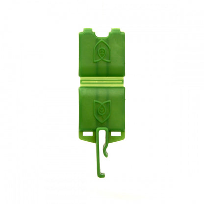 FloraFlex FloraClip 2.0. Opened, Front Green