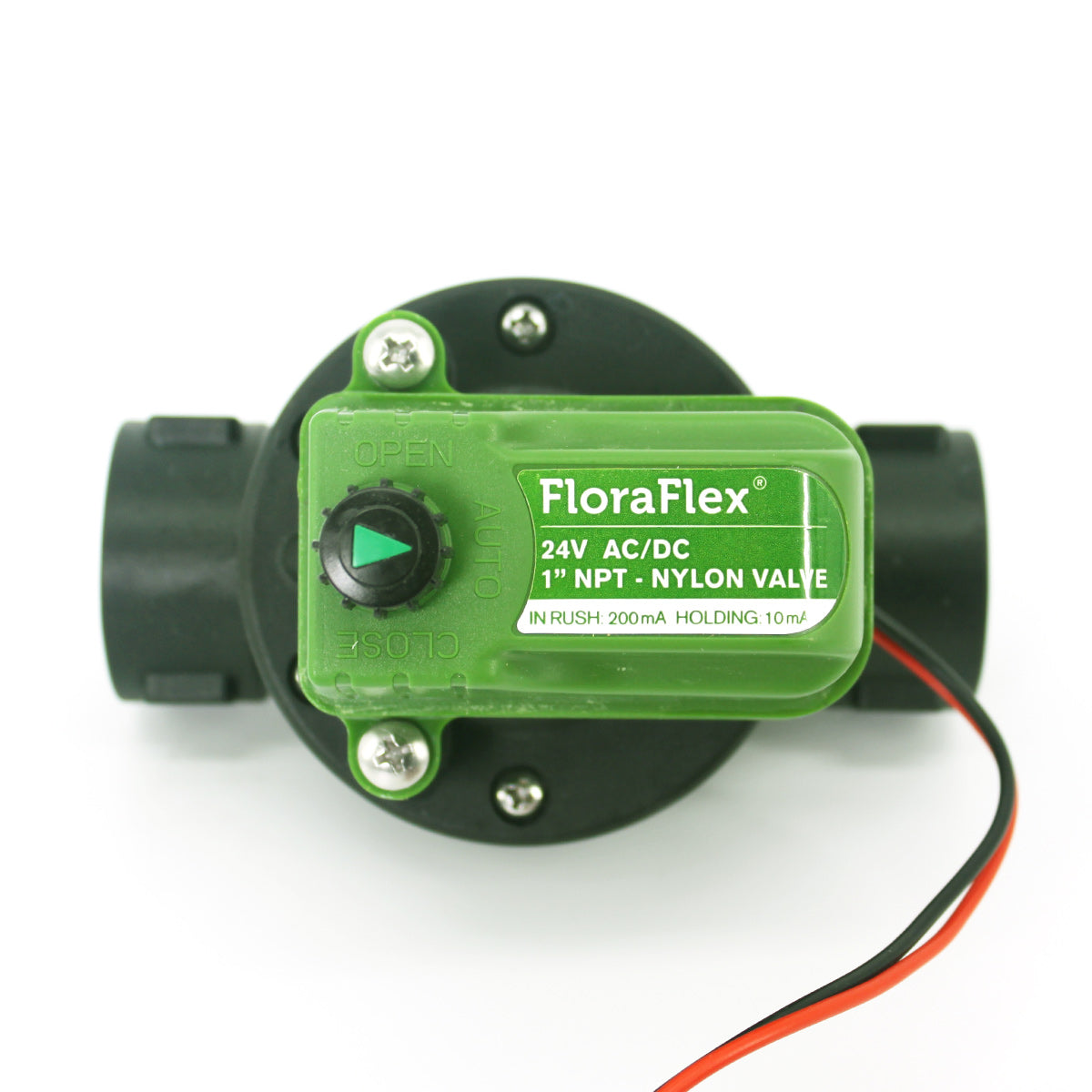 FloraFlex Nylon Valve, Size 1" NPT-Nylon Valve