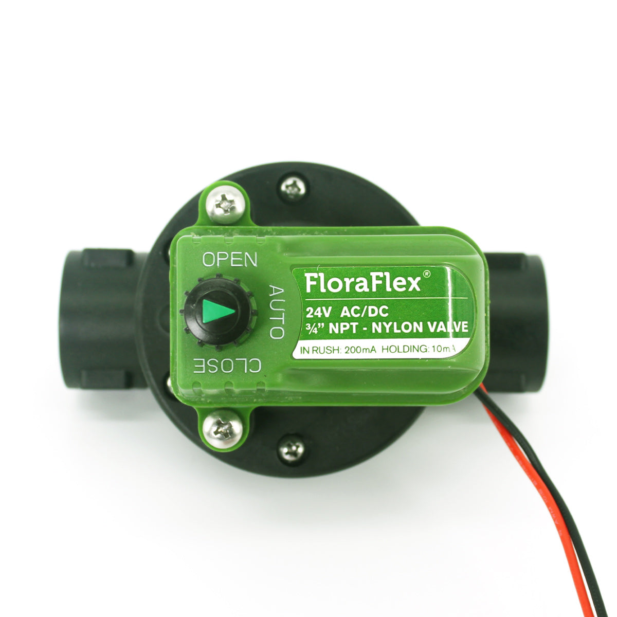 FloraFlex Nylon Valve, Size 3/4" , Top view