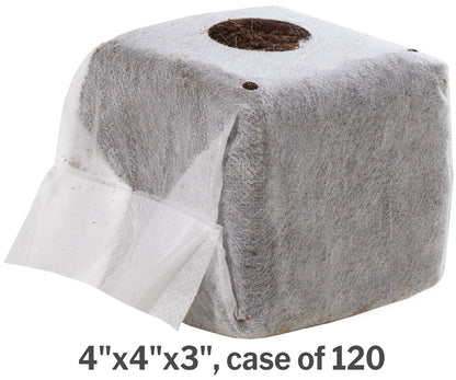 GROW!T Commercial Coco, RapidRIZE  Block 4"x4"x3", case of 120