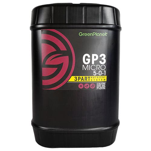 GreenPlanet Nutrients 3-Part GP3 Micro