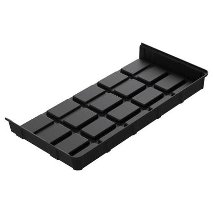 Botanicare Black ABS Drain Tray System, End Tray