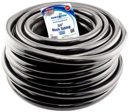 Hydro Flow Premium Vinyl Tubing, Black