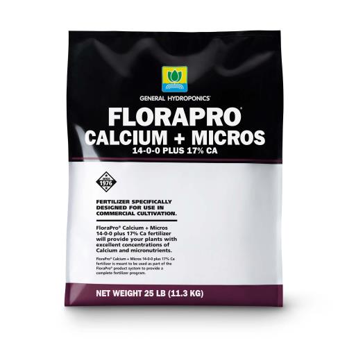 General Hydroponics | FloraPro Calcium + Micros 25 Lb