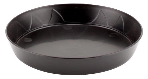 black plant saucer Gro Pro Heavy-Duty Saucers, Black – Evolve Garden Supply