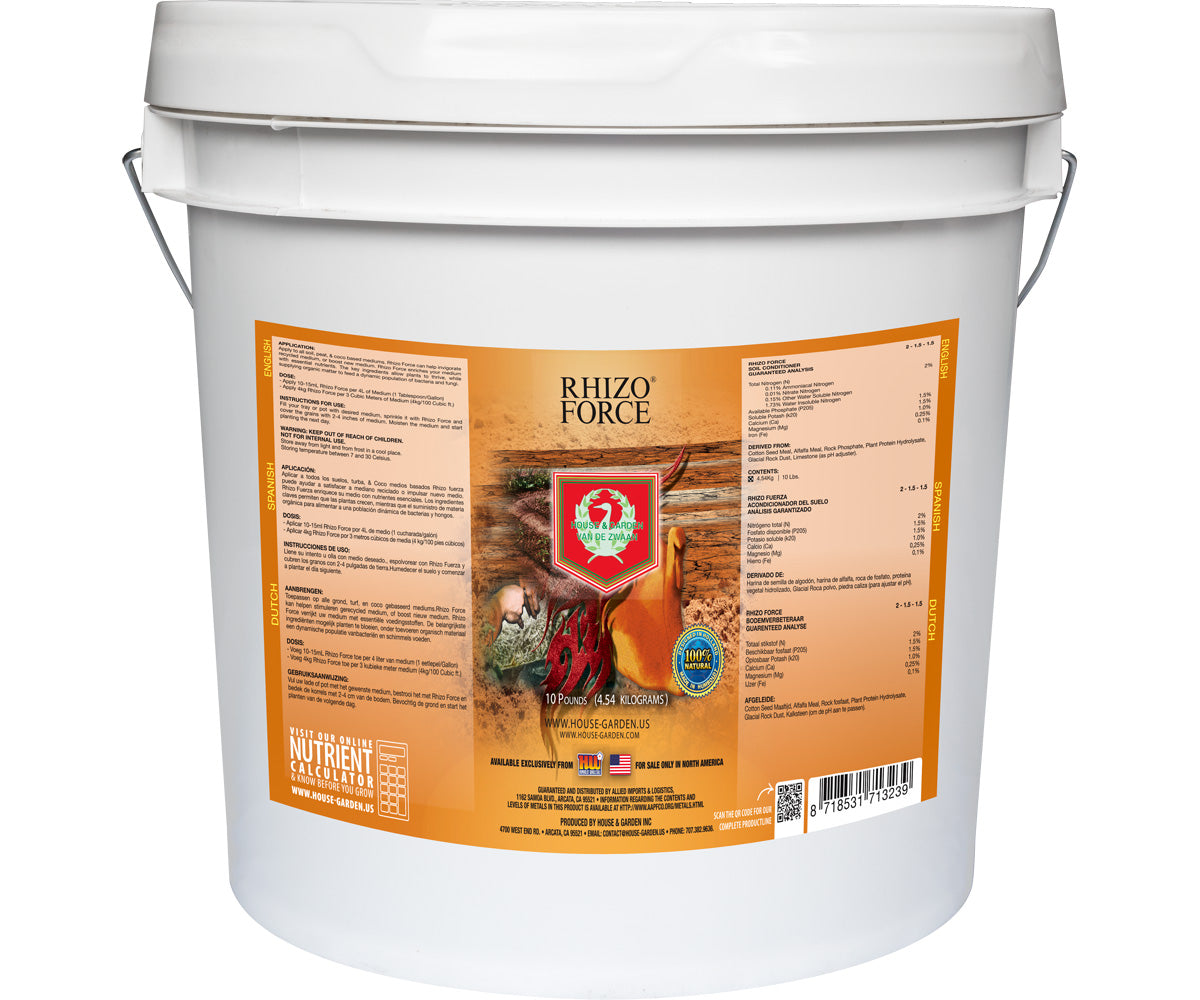 House & Garden Rhizo Force, 10 lbs.