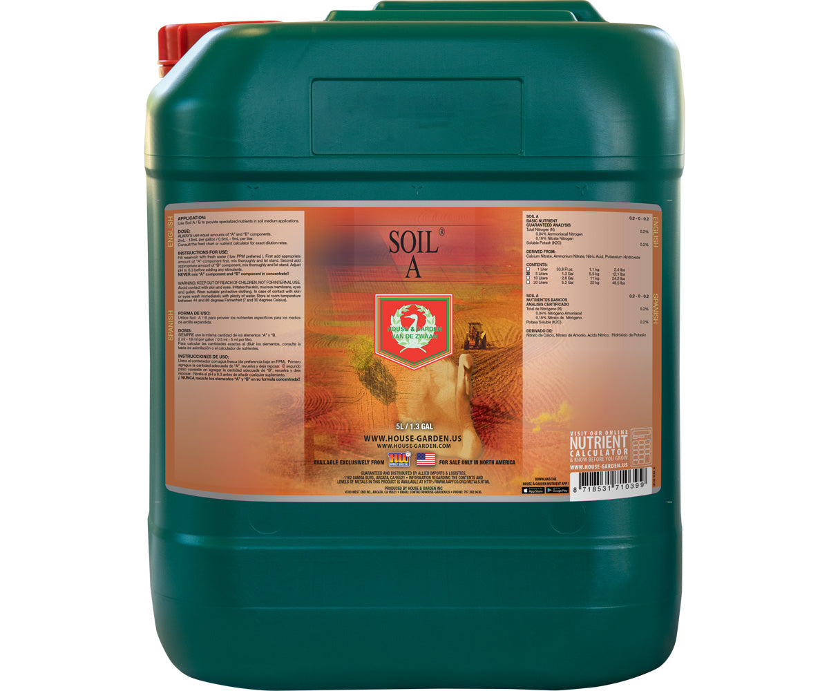 House & Garden Soil A, 5 L