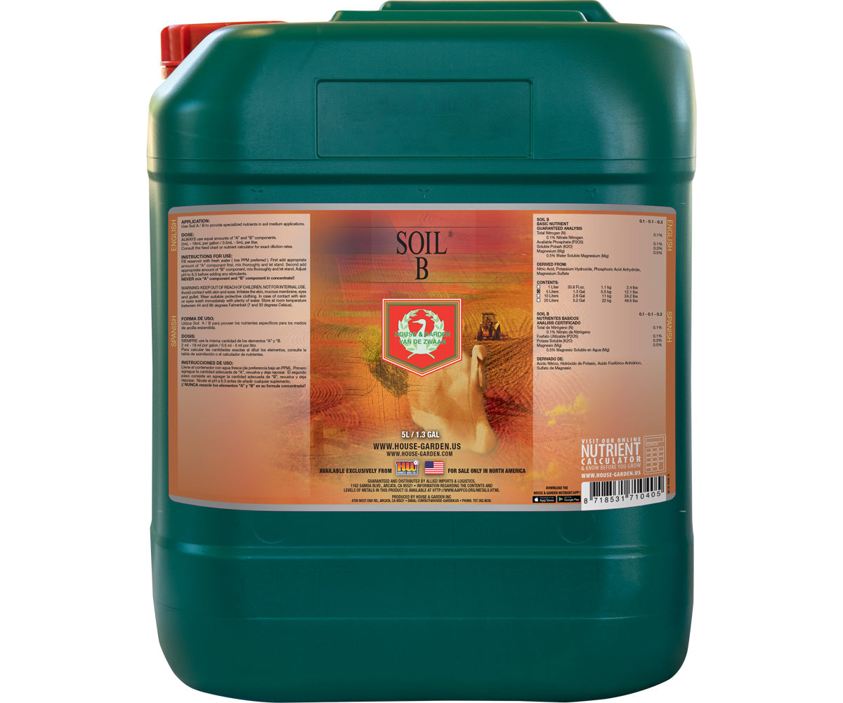 House & Garden Soil B, 5 L
