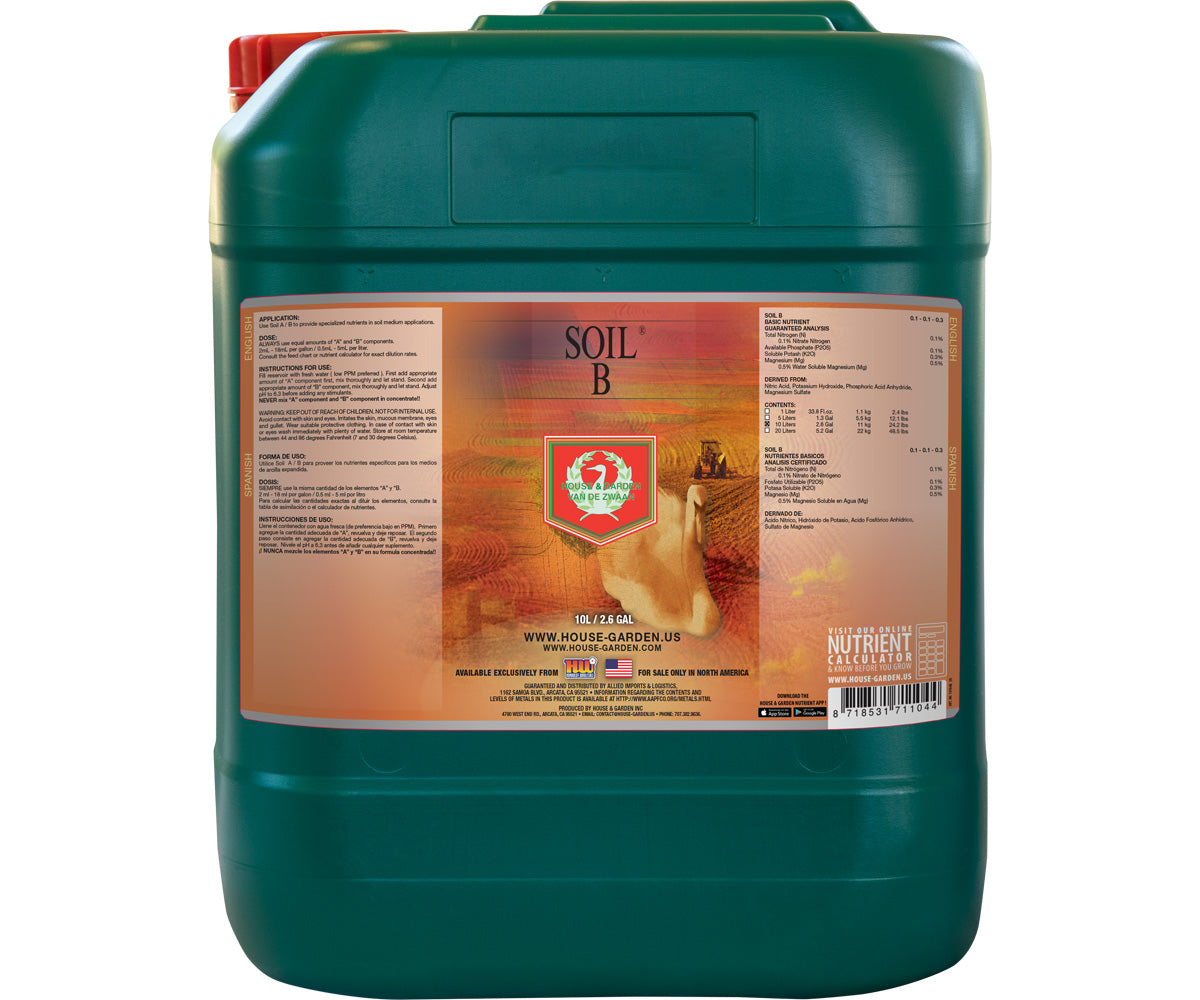 House & Garden Soil B, 10 L