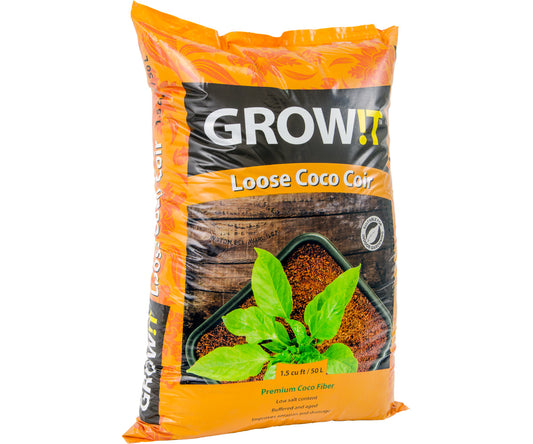 GROW!T Coco Coir, Loose, 1.5 cu ft