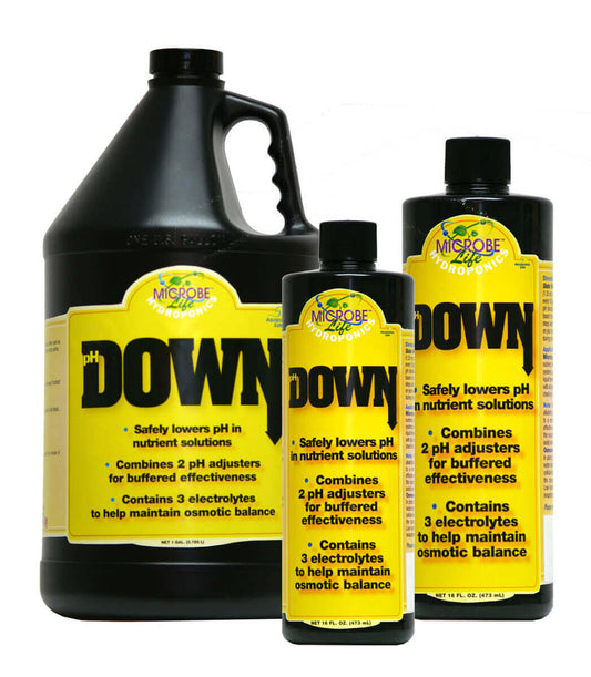 Microbe Life Hydroponics pH DOWN, 1 qt