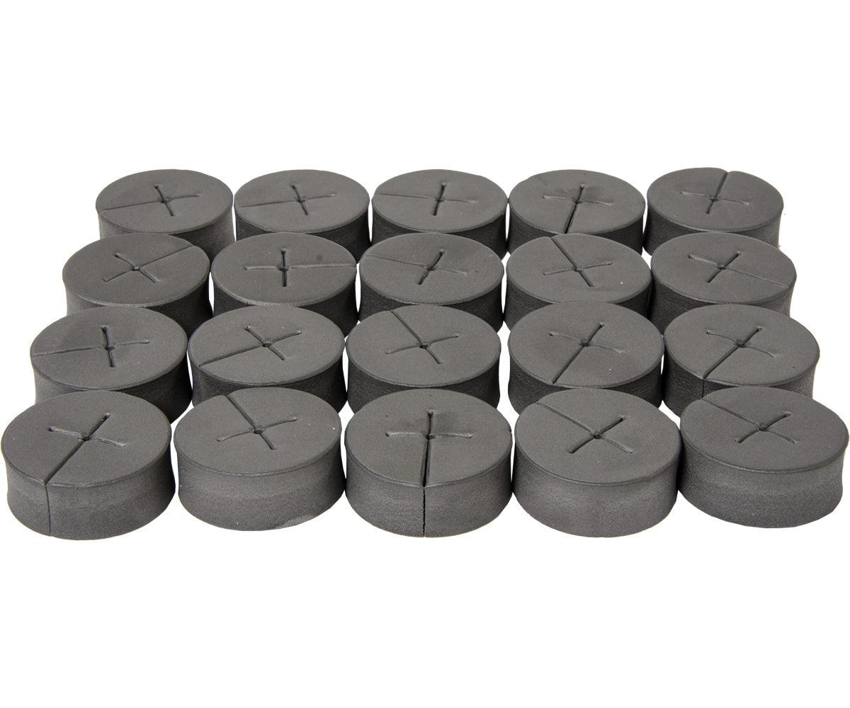 oxyCLONE oxyCERTS - 1 7/8", Black, pack of 20