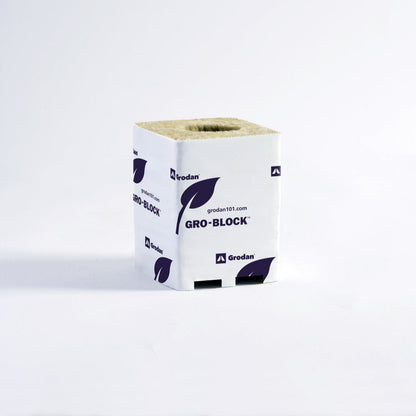 Gro Block Improved Large 3"GR5,6 w/ hole 3"x3"x4" Shrink/Str