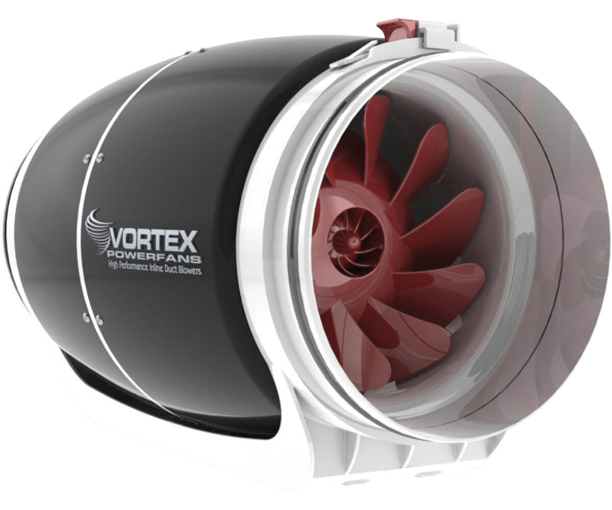 Vortex Fans Rv Fans Vortex Powerfan S-Line Fans – Evolve Garden Supply