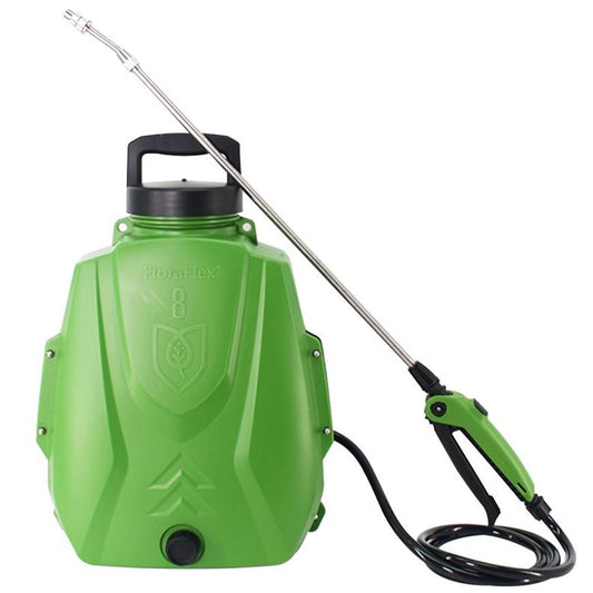 FloraFlex 8L Backpack Sprayer, Green and Black