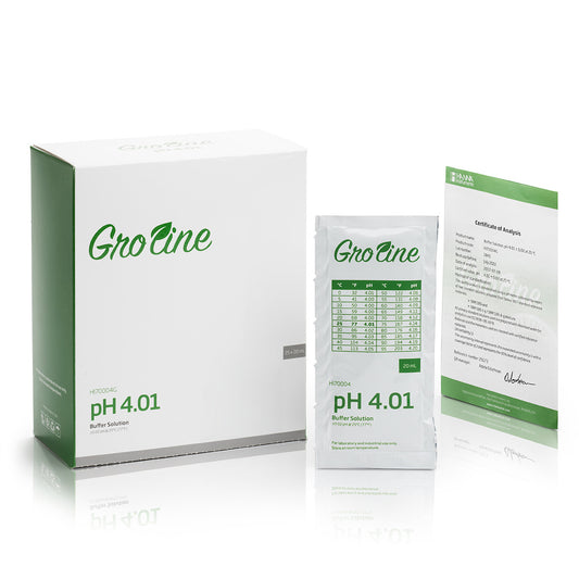 GroLine pH 4.01 Buffer Sachets, 20 mL (25 pcs.) 