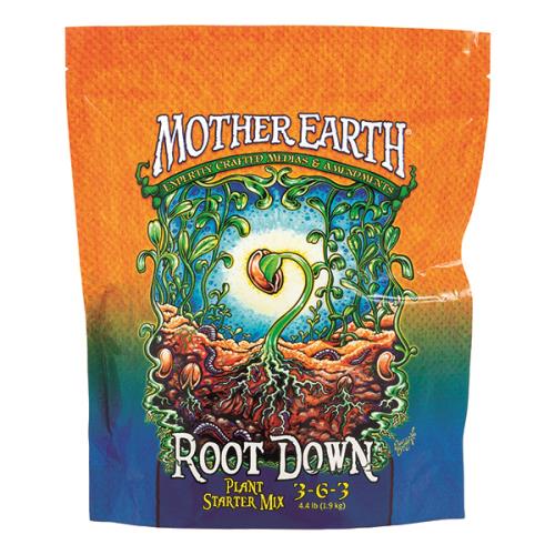 Mother Earth Root Down Plant Starter Mix 3-6-3